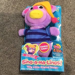 Sing-a-ma-Lings musical toy NWT Pierre